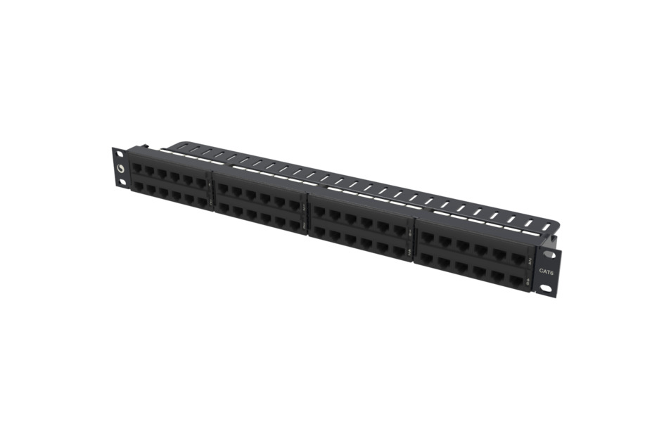 PATCH PANEL 48P RJ-45 CAT.6 1U RETO